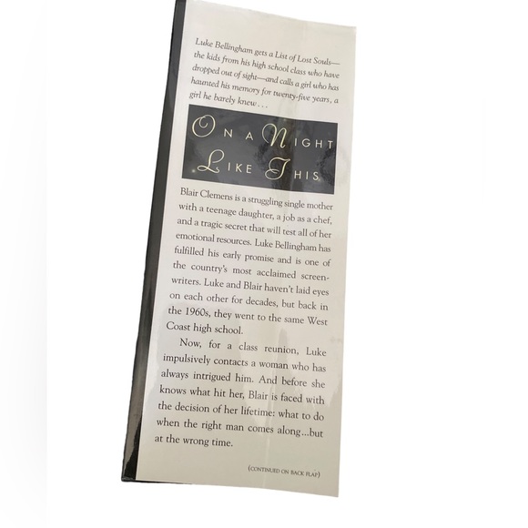 On A Night Like This A Novel - Picture 3 of 3